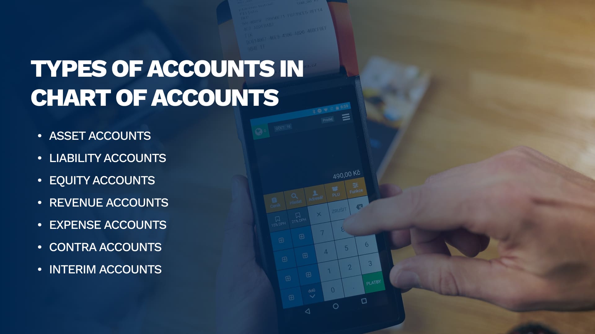 types of accounts