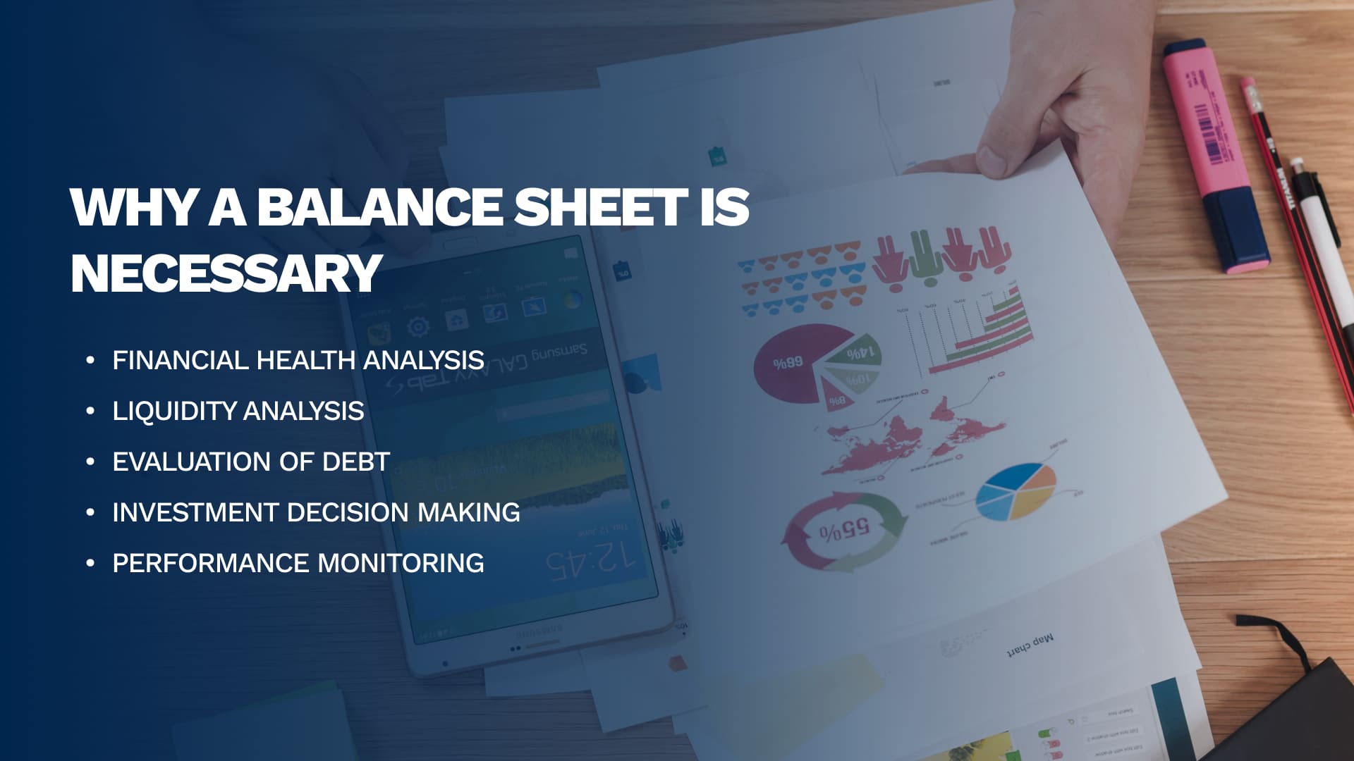 Why a Balance Sheet is Necessary
