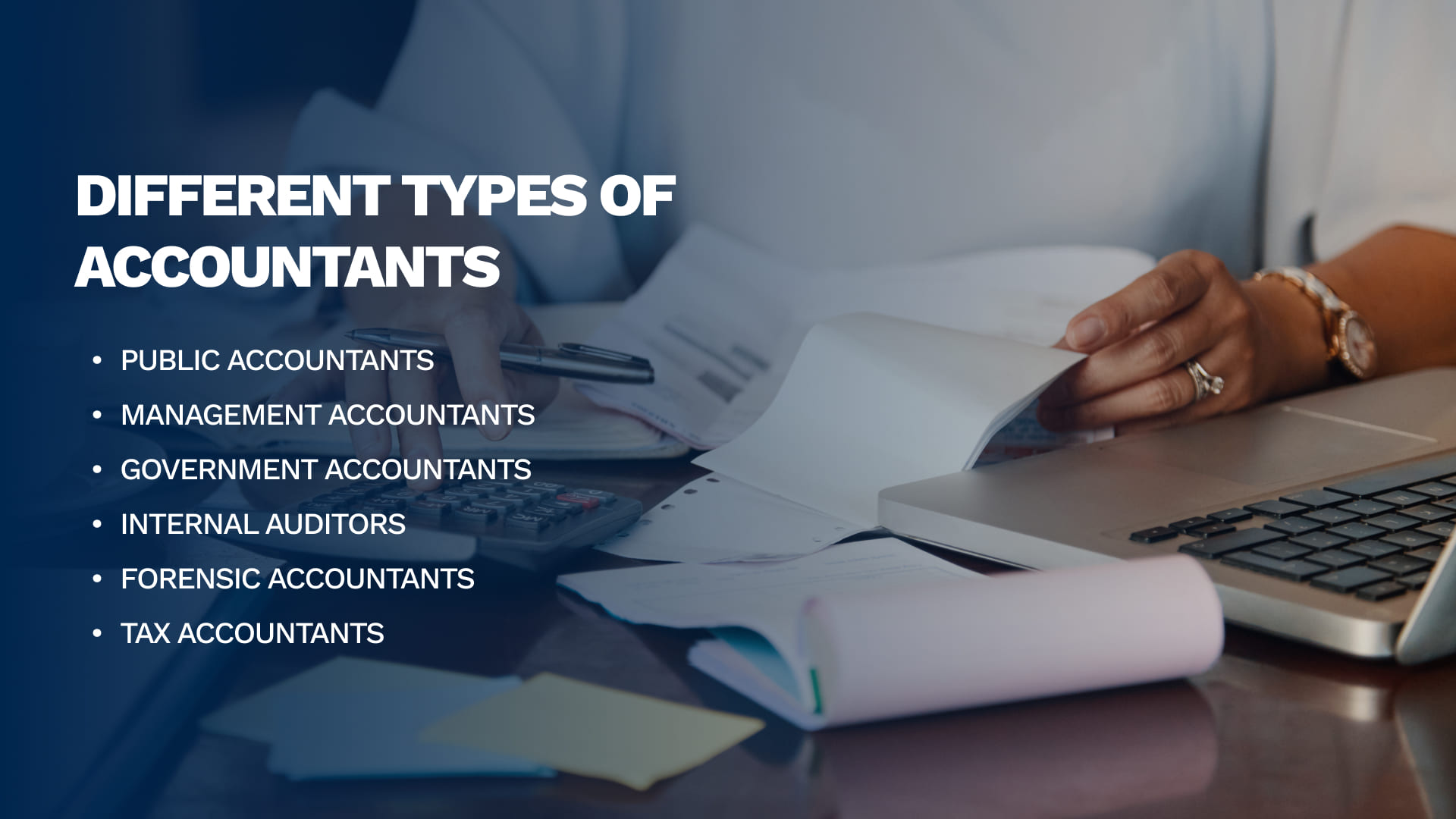 Different Types of Accountants