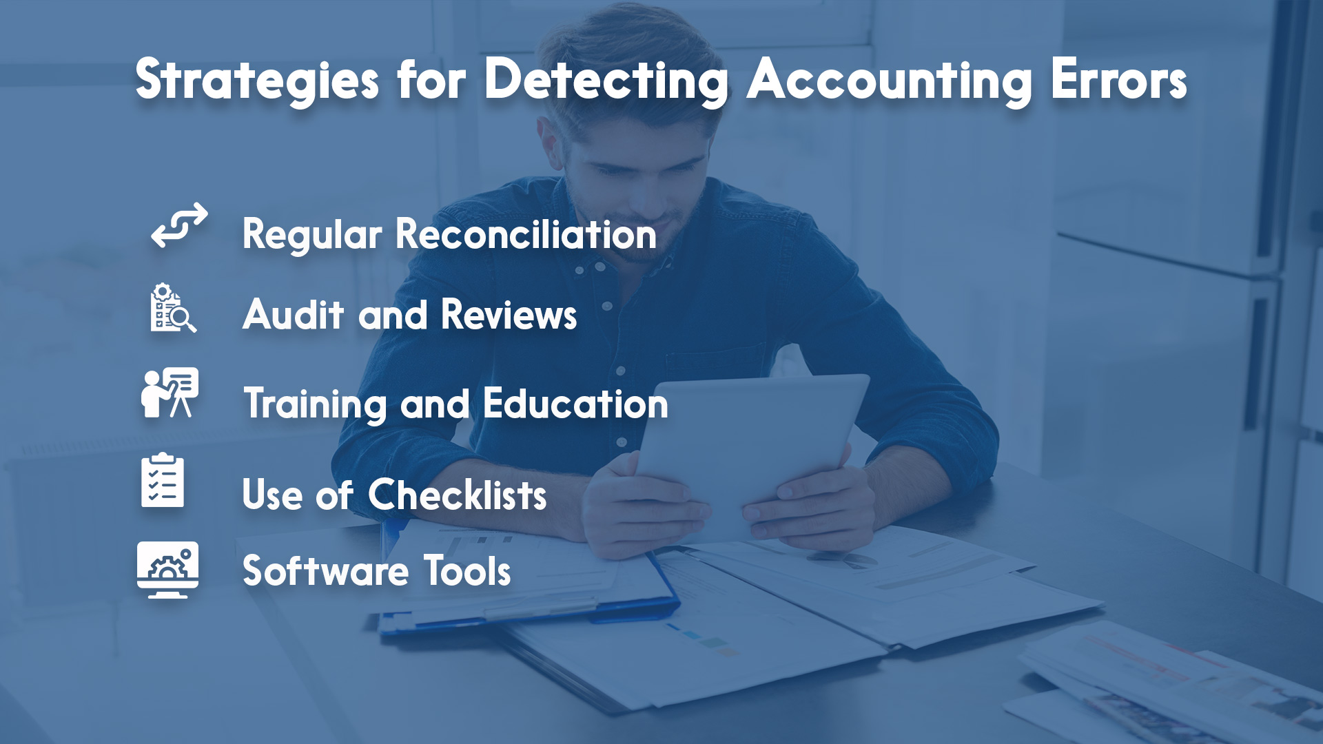 Strategies for Detecting Accounting Errors and Their Corrections